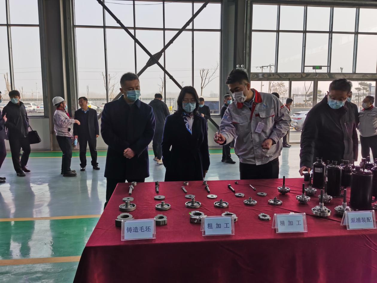 臨汾市委常委、洪洞縣委書記張潞萍一行蒞臨我司調(diào)研指導(dǎo)工作